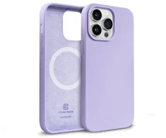 Crong Color Cover Magnetic dėklas skirtas Apple iPhone 14 Pro Violetinė
