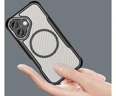silikoninis dėklas iPhone 16 Plus“ – juodas