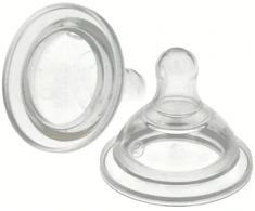 Hello Kitty - Silicone nipple for 0 m + bottle (2 pcs)