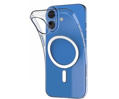 silikono dėklas iPhone 16 - skaidrus