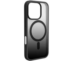 Silikoninis Puro Gradient MagSafe Apple iPhone 16 Pro Max – dėklas telefonui juodos spalvos