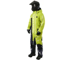 Šiltas kombinezonas Finntrail BACKCOUNTRY DarkGreyLime 3901, Dydis: XS