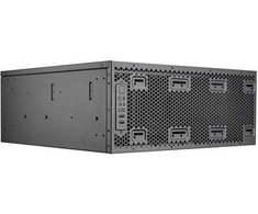 SilverStone RM4A 4U Rackmount, Rack, Server-case - juodas, 4 Hheneinheiten