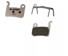 SINTER stabdžių kaladėlės SHIMANO tipas A JUODOS