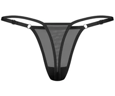 Skaidraus tinklelio stringai Violami Sexy Obsessive