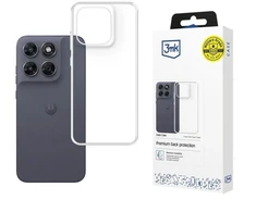 Skaidrus 3mk Clear Case dėklas, skirtas Motorola Moto G67 / Moto G77