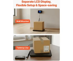 VEVOR Skaitmeninės pašto svarstyklės su LCD ir „Tare“ funkcija