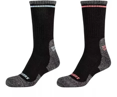 Skechers 2 poros moteriškos vilnonės takų kojinės SK41105-9999 Rožinės 35-38
