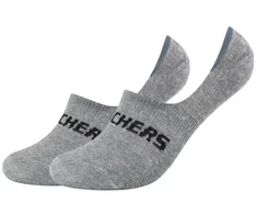 Skechers 2 poros tinklinio vėdinimo kojinytės SK44008-9300 Pilkos 43-46
