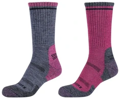 Skechers 2PPK Moteriškos takinio vilnos kojinės SK41105-5700 Rožinės 35-38