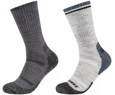 Skechers 2PPK Vyriškos Vilnonės Kojinės Takams SK41104-9300 Pilka 39-42