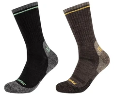 Skechers 2PPK Vyriškos Vilnonės Takų Kojinės SK41104-8997 Juodos 39-42