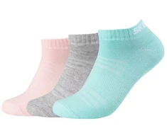 Skechers 3 poros tinklelio vėdinimo kojinės SK43022-6060 Daugiaspalvės 35-38