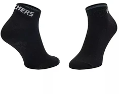 Skechers 3 poros ventiliuojamos tinklinės kojinės SK43022-9999 Juodos 35-38