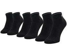 Skechers 3 poros ventiliuojamos tinklinės kojinės SK43022-9999 Juodos 35-38