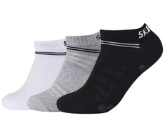 Skechers 3 poros ventiliuojamos tinklinės kojinės SK43022-9996 Baltos 35-38