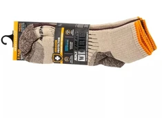 Skechers 3 poros Vyriškos Darbo trumpos kojinės S115423-SAND Smėlio 41-46