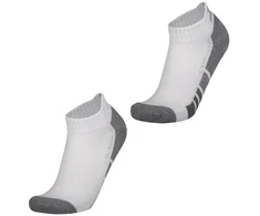 Skechers 3 poros vyriškos pusiau kilpinės baltos kojinės S114981-HWHT, dydis 41-46