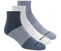Skechers 3 poros Vyriškos Trumpikės Spalvų Blokelių Kojinės S118998-BLU Įvairiaspalvės 41-46