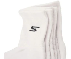 Skechers 3 porų vyriškos trumpos „Prem Basic“ kojinės S119050H-WHT baltos 43-46