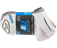 Skechers 6 poros berniukams paprastos kojinės S112222-GRY pilkos 31-34