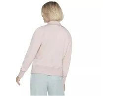 Skechers Be kapišono džemperio stiliaus striukė Diamond W3JA262-LPK Rožinė L