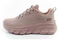 Skechers Bobs B Flex madingi rožiniai moteriški kedai