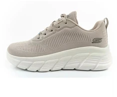 Skechers Bobs B Flex moteriški sportbačiai, madingi smėlio spalvos
