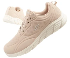 Skechers Bobs B Flex moteriški stilingi sportiniai bateliai smėlio spalvos