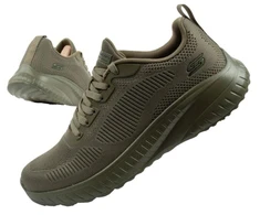 Skechers Bobs Squad Chaos Vyriški sportiniai batai Šviesiai alyvuogių