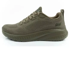 Skechers Bobs Squad Chaos Vyriški sportiniai batai Šviesiai alyvuogių