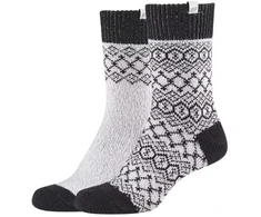 Skechers Casual Cozy Jacquard 2 poros kojinių SK41047-9202 Pilkos 35-38
