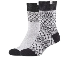 Skechers Casual Cozy Jacquard 2 poros kojinių SK41047-9202 Pilkos 35-38