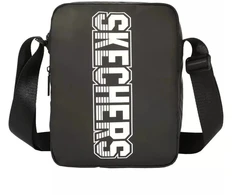 Skechers Compton reporterio krepšys S1061-06, juodas, vienas dydis universalus
