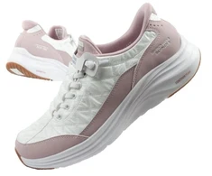 Skechers Contour Foam Moteriški sportiniai bateliai, balti, patogūs, SLIP-INS
