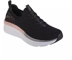 Skechers D'Lux Walker Tegul Švyti 149366-BKRG Juoda 36