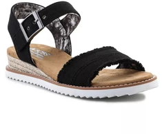 Skechers Espadrilės BOBS Adobe Princess W 113541-BLK Sandalai