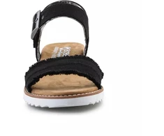 Skechers Espadrilės BOBS Adobe Princess W 113541-BLK Sandalai
