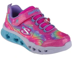 Skechers Flutter Heart Lights-Groovy Swirl 303253L-HPLV Rožinė 28