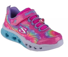 Skechers Flutter Heart Lights-Groovy Swirl 303253L-HPLV Rožinė 28