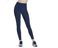 Skechers GO Flex Rib Fl HW Leggings L, Tamsiai Mėlyna LG2-NVY