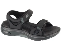 Skechers Go Walk Arch Fit 2.0 basutės - Capistrano 229309-BBK juodos 40