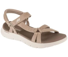 Skechers Go Walk Flex Sandalas - Sublime 141451-TPE Pilka 40