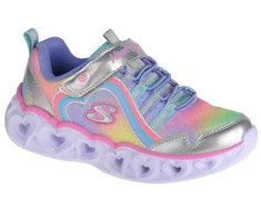 Skechers Heart Lights-Rainbow Lux 302308L-SMLT Pilka 27