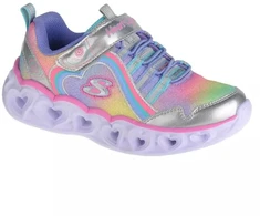 Skechers Heart Lights-Rainbow Lux 302308L-SMLT Pilka 27