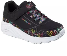 Skechers jaunimo sportiniai bateliai UNO LITE HEART CRAZE 314091L BKMT