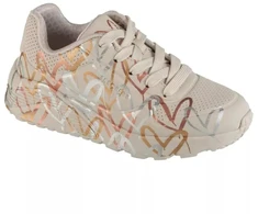 Skechers JGoldCrown: Uno Lite - Metalinis 314067L-NTMT Baltas 29