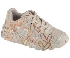 Skechers JGoldCrown: Uno Lite - Metalinis 314067L-NTMT Baltas 29
