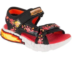 Skechers Mega-Splash 4K 402161L-BKRD Juoda 28