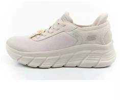Skechers moteriški sportiniai batai Bobs B Flex SLIP-INS kreminiai patogūs